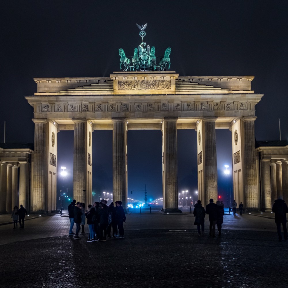 Brandenburger Gate at night