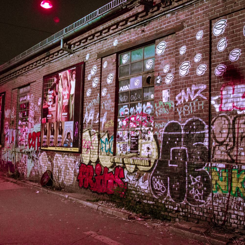 Graffiti on a Berlin street